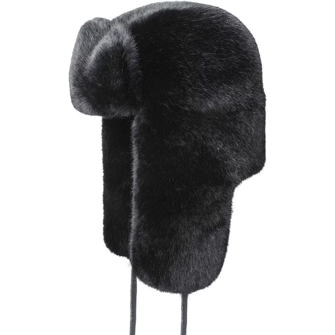 Bivakmuts van imitatiebont Kangol
