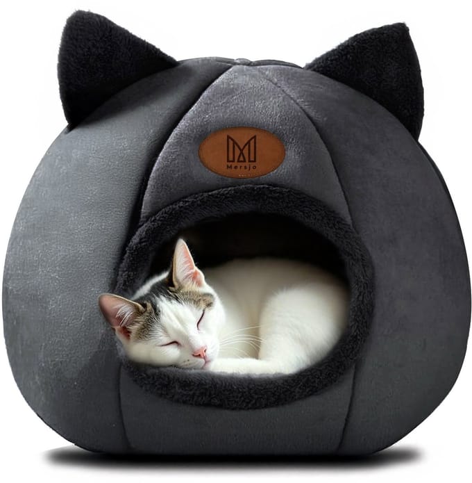 Mersjo Daisy - Kattenhuis - Pluche - Comfortabel - Warm