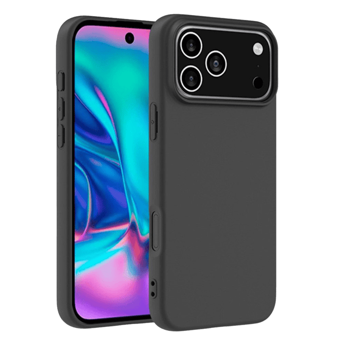 CaseBody Apple iPhone 17 Pro Slim-Fit Backcover Zwart