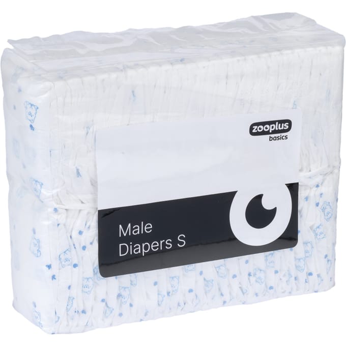 zooplus Basics hondenluiers maat S: 32 - 44 cm, 50 stuks hond