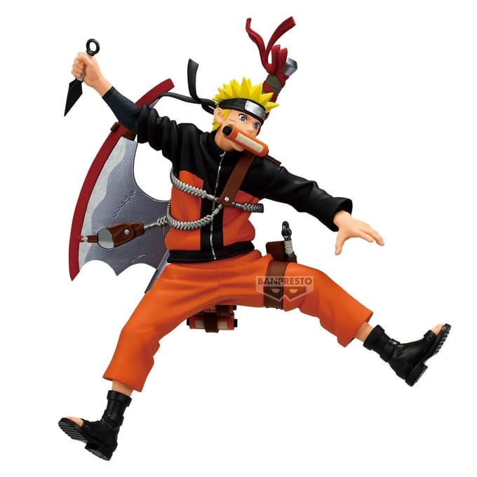 Naruto 72 Series Vibration Stars PVC Statue Naruto Uzumaki 16 cm