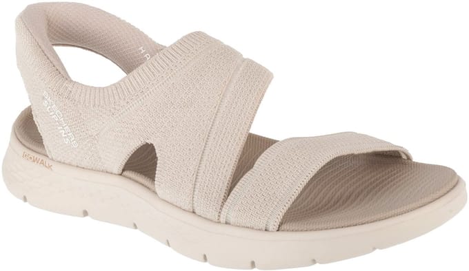 Skechers GO WALK FLEX SANDAL-ENTICING Dames Sandalen - Naturel