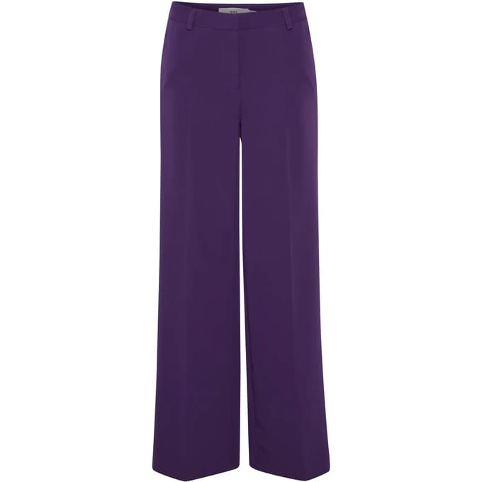 ICHI - IHLEXI WIDE PA - Dames - Relaxed fit jeans