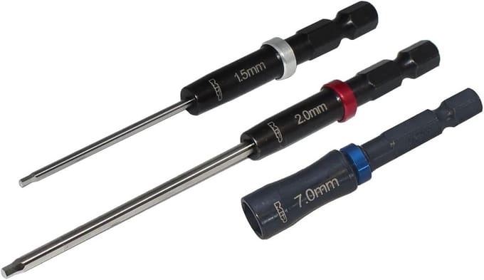 Metrische Inbussleutel Set 1/4" Drive Hex Bitjes - Diverse Maten (1.5mm tot 7.0mm)
