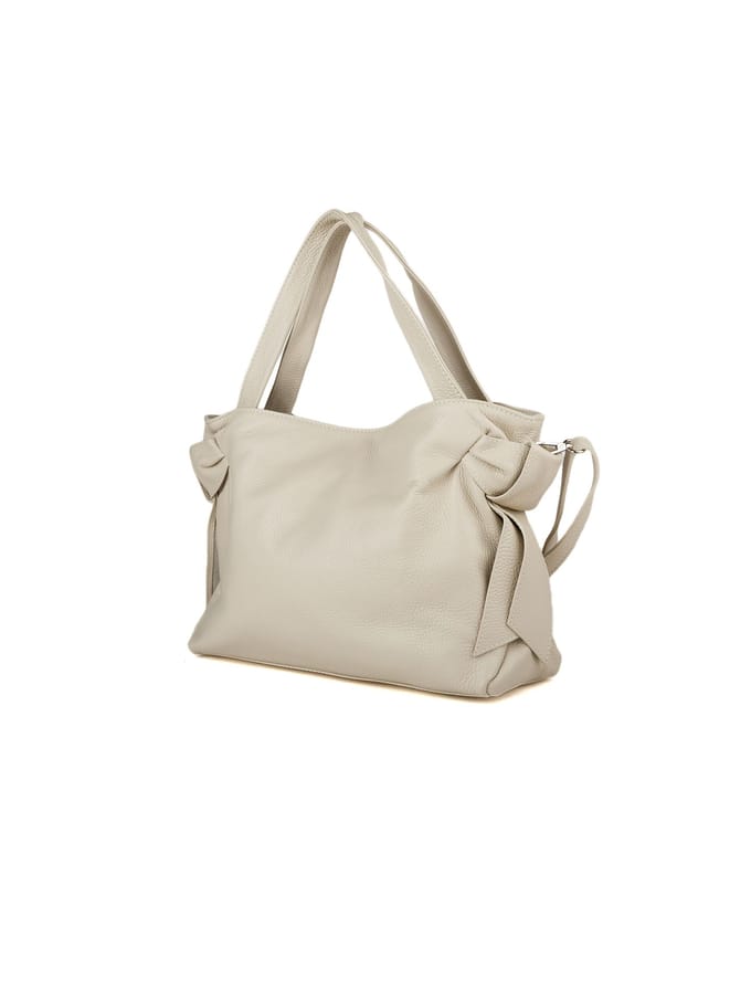 Giulia Monti Schoudertas Lichtbeige
