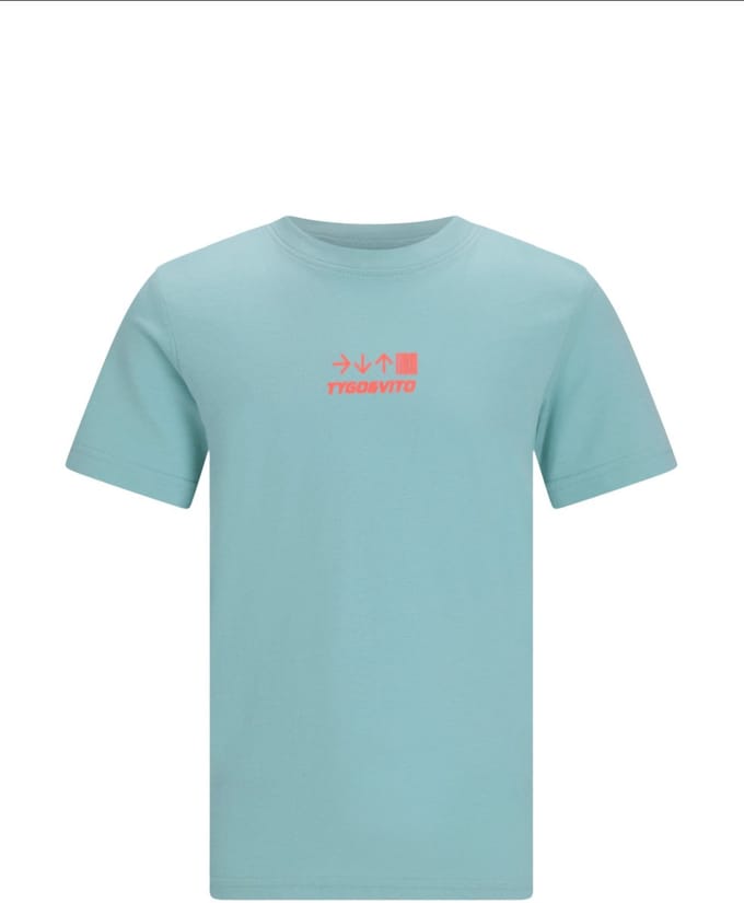 TYGO & vito jongens T-shirt blauw maat 110/116