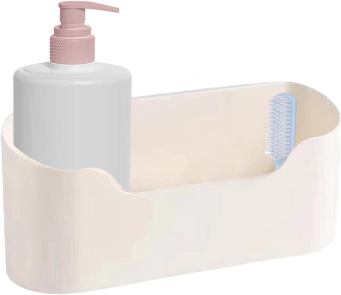 Opbergbak - Organizerbox - Ruimte Maximaliseren - Zelfklevend - 7.6 x 12.2 x 7.6 cm - Wit