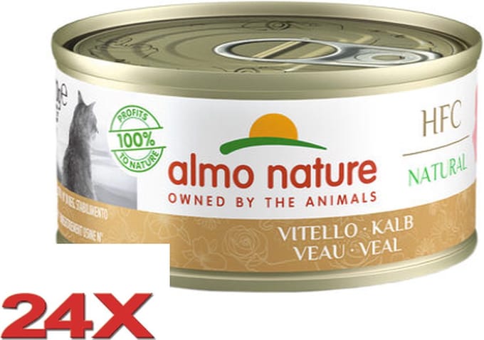 Almo Nature HFC - Kattenvoer - kalf - 24x70gr