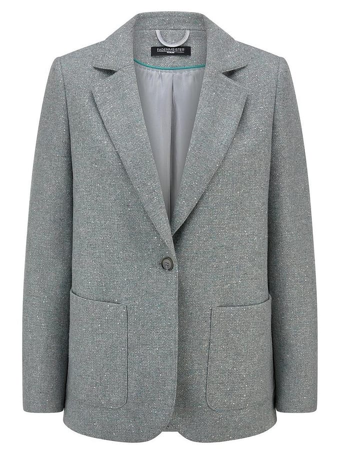 Blazer Van Fadenmeister Berlin turquoise