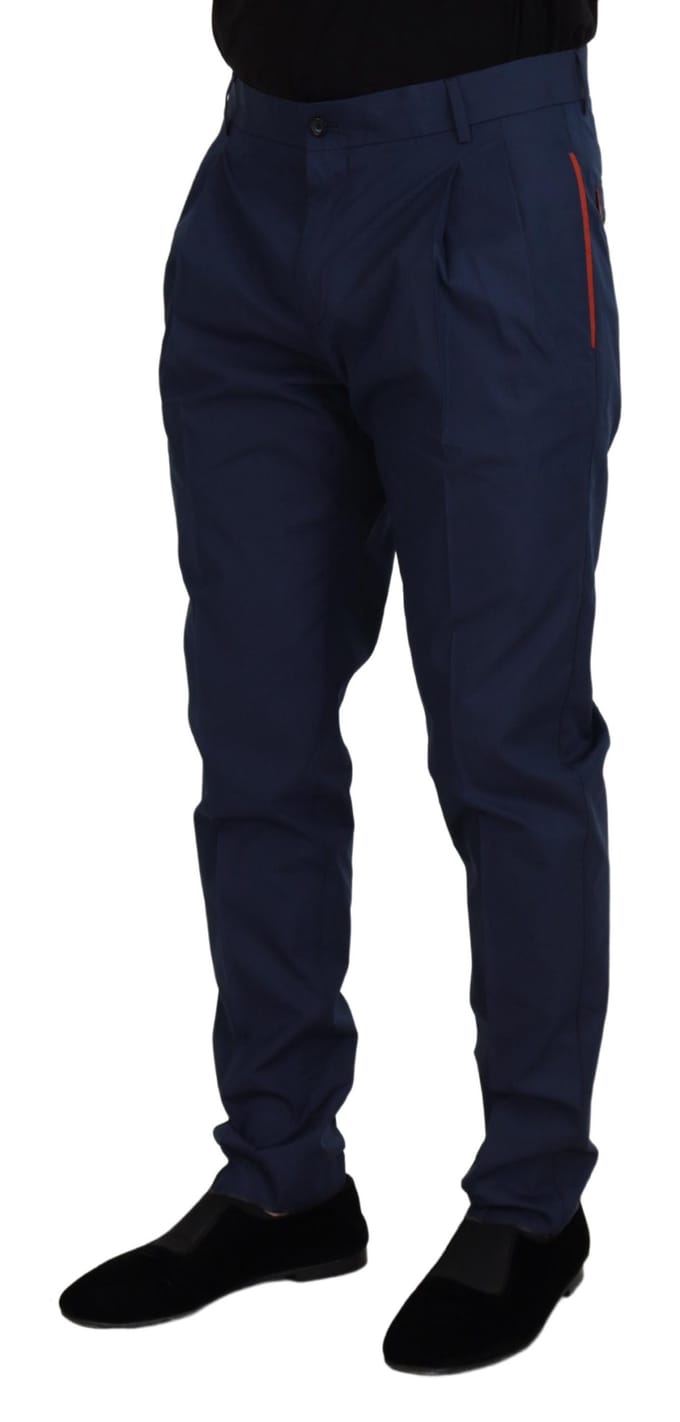 Plissébroek met zijkantstreepdetails