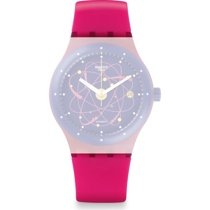 Swatch Plastic - Sistem 51 - SUT/SO30 ASUTR401 SUTR401 Sistem Pink Horlogeband