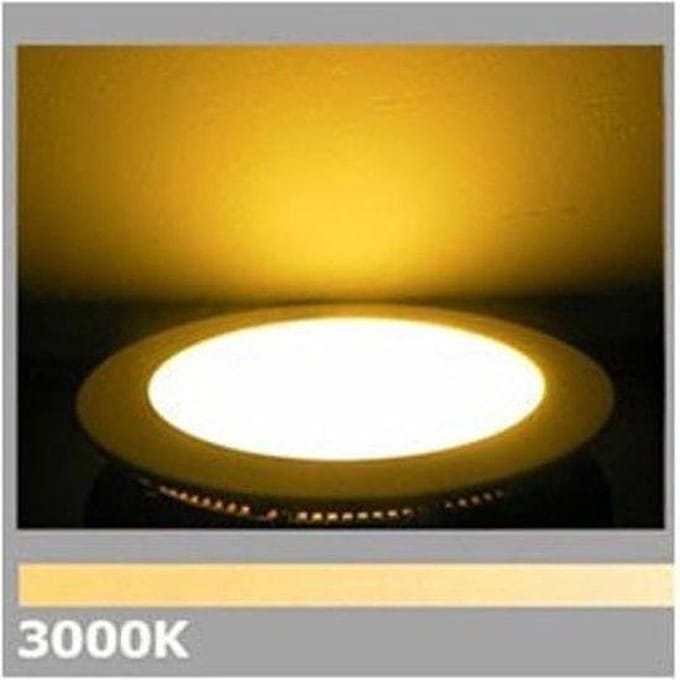 LED Inbouwspots Set 2 Stuks – 6W – Ø112 mm – Dimbaar – 3000K Warm Wit – Inclusief Dimbare Driver