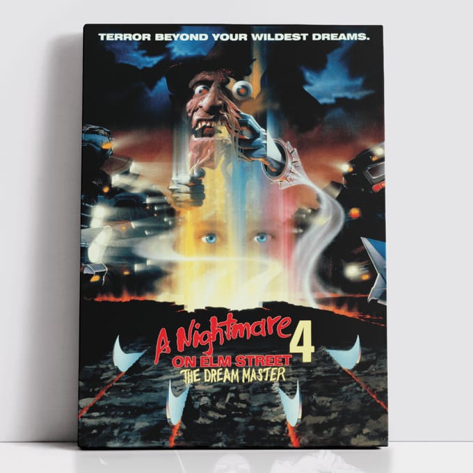 Decorsome x A Nightmare On Elm Street Dream Master Rectangular Canvas - 12x18 inch
