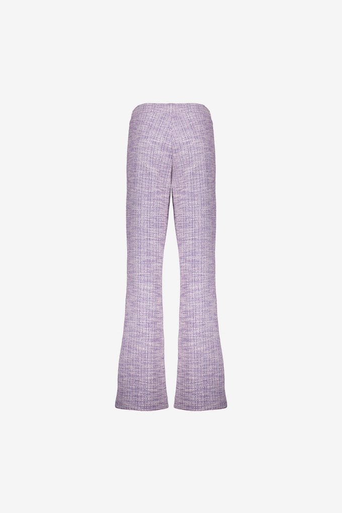Geisha Pants Off-white/lilac Taglia: M | Pantaloni Outlet | Donna | Bianco