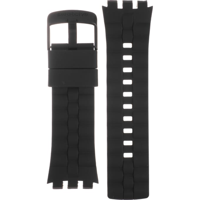 Swatch Plastic - Touch Digi SU/SV ASURB112 SURB112 Black Bump Horlogeband