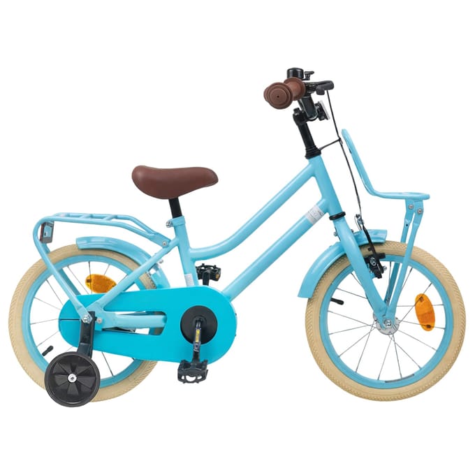 vidaXL - Kinderfiets - 12 - Inch - voor - 2-4 - jaar - oud - Lichtblauw