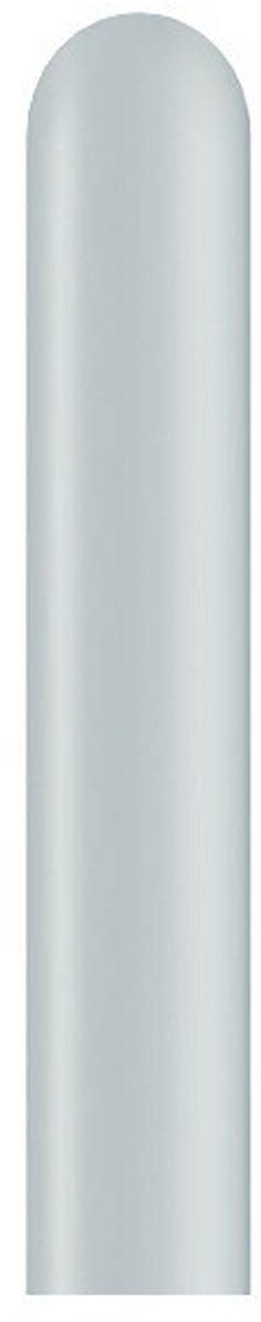 Sempertex - Modelleer Ballonnen - Metallic Zilver - 50 stuks - 260Q