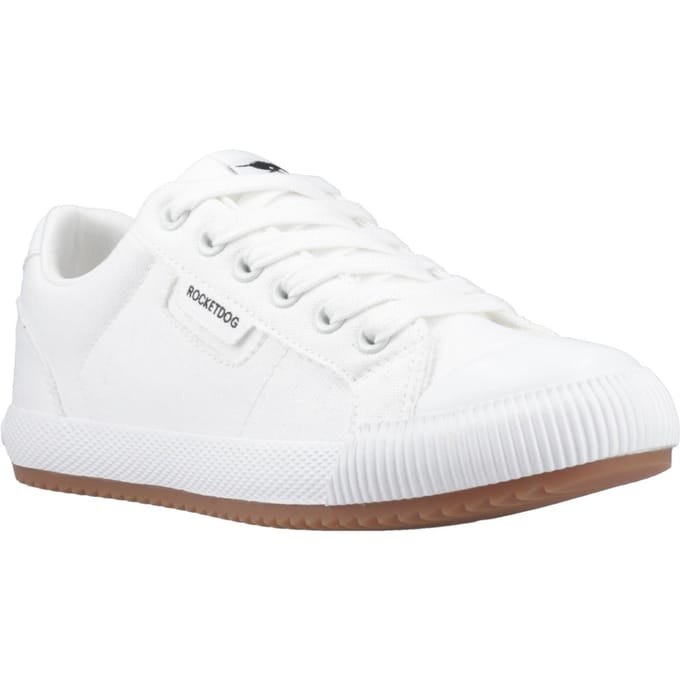 Women's Rocket Dog Cheery Low Canvas Pumps in White