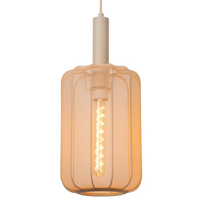 Lucide CORINA - Hanglamp - 3xE27 - Beige - Japandi