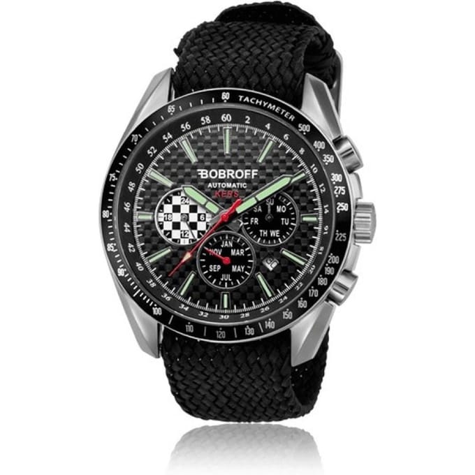 Bobroff Heren Horloge BF0012V2PN 42mm 10 ATM