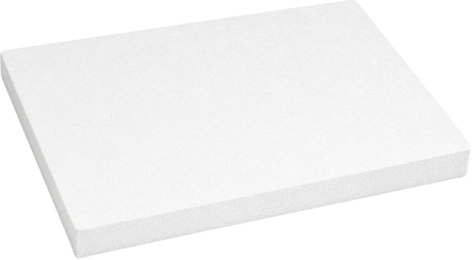 Piepschuim vormen - rechthoek - 1x - 40 x 50 x 4 cm - styropor hobby / DIY vorm - basis knutselfiguren