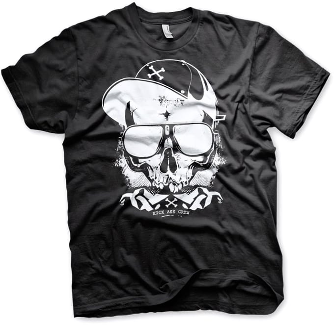 Hybris Kick Ass Crew Skull T-shirt SH-1-15593-H33-7