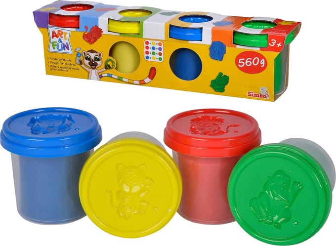 Simba - Art & Fun Soft Dough - Plasticine - Boetseren - Vanaf 3 jaar