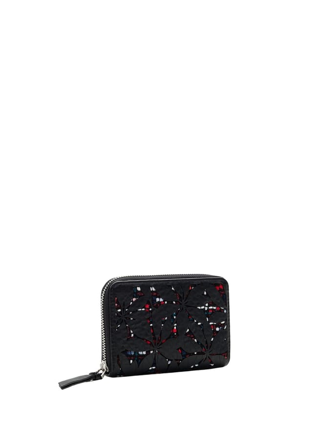 Desigual Portemonnee Accessories Wallet Material Finishes Zwart