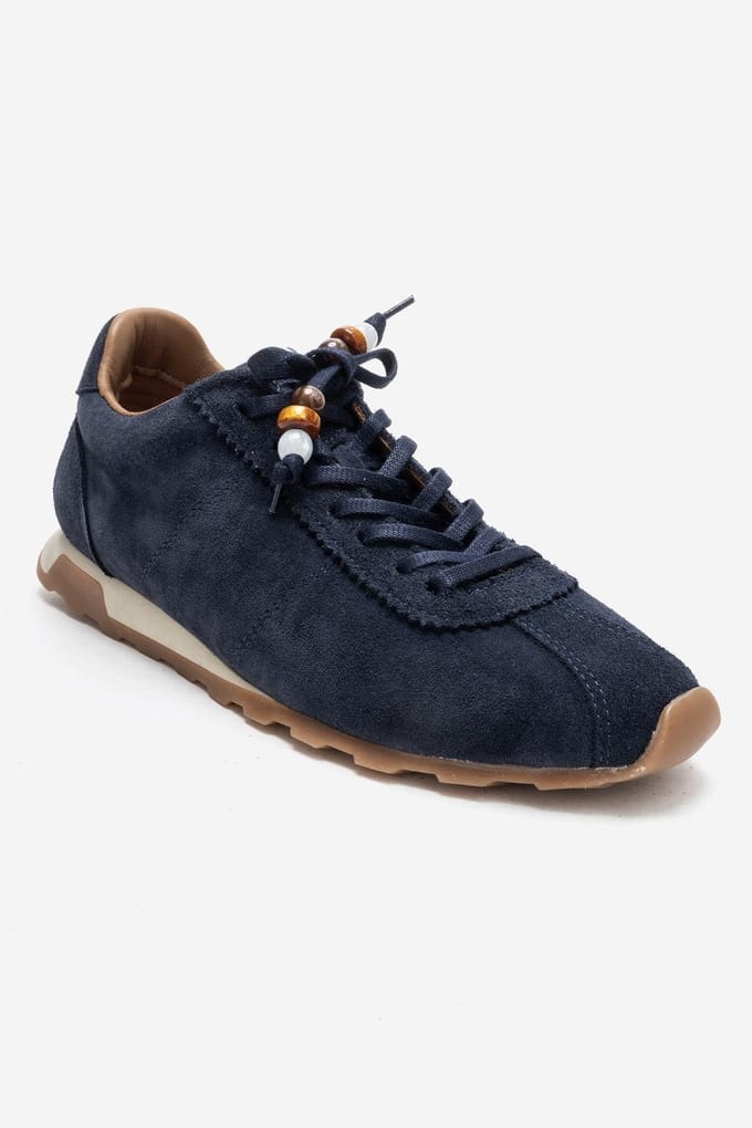 Brea Leren Versierde Sneaker Dames