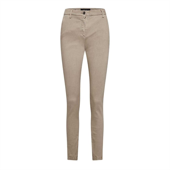 Replay Katoenen slim-fit jeans voor dames (Beige)
