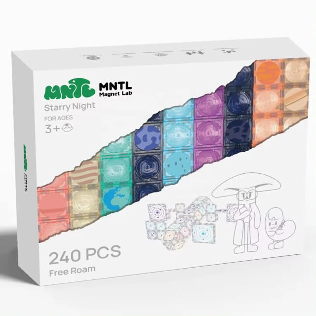 MNTL Sterrennacht magneet speelgoed - 240 stuks
