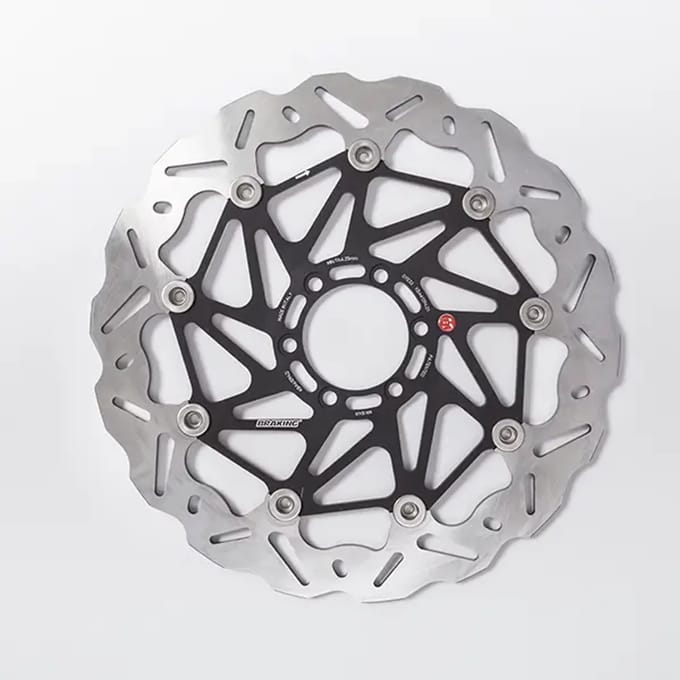Motorfiets remschijf Braking Wave Droit WK104R