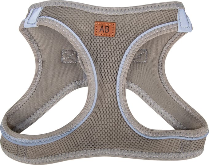 Animal Boulevard - Air-mesh Harnas - Hond - Grijs - Maat: Xl 12-16kg