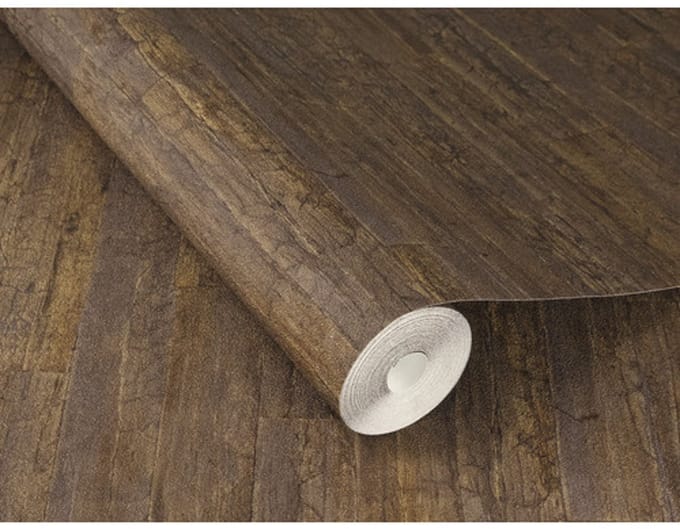 Rasch Curiosity Houtlook Vliesbehang Bruin 537062