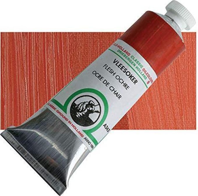 Oil paint Old Holland 40ml – 343 Red Earth
