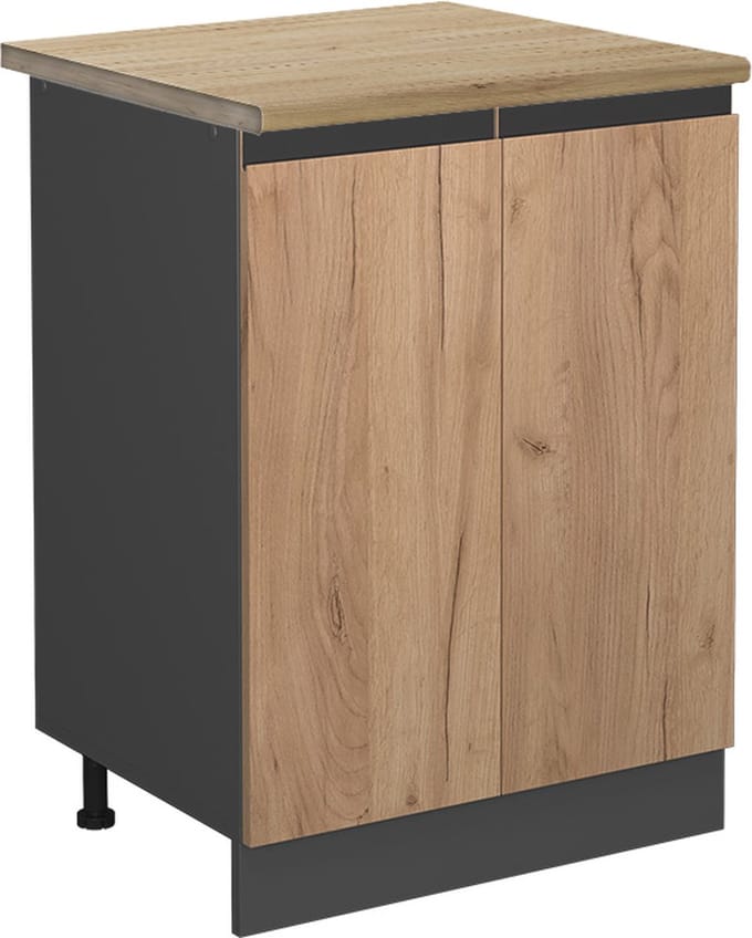 Vicco R-Line Keukenonderkast – 60 cm, WB Eik Krachtige eik goud