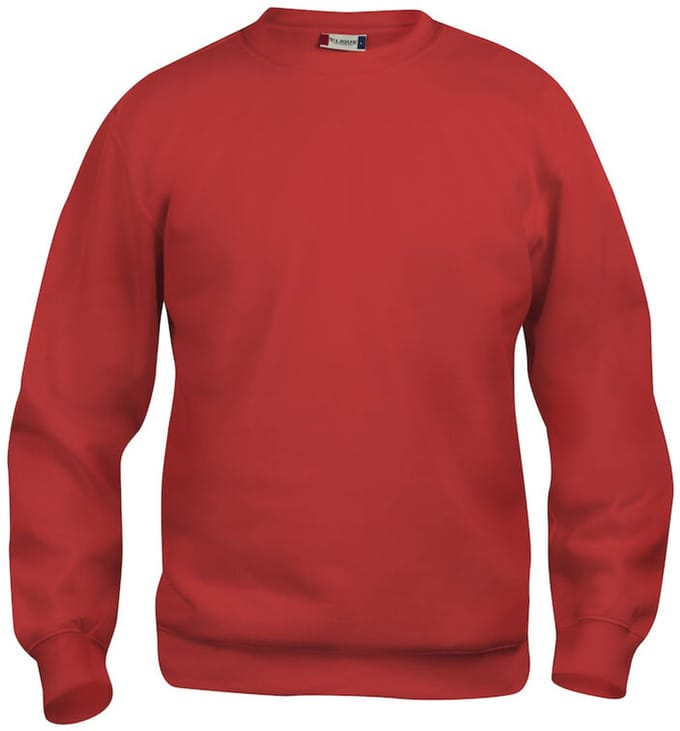 Basic roundneck rood m