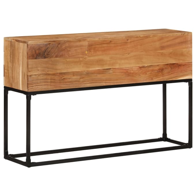 vidaXL - Wandtafel - 120x30x75 - cm - massief - acaciahout