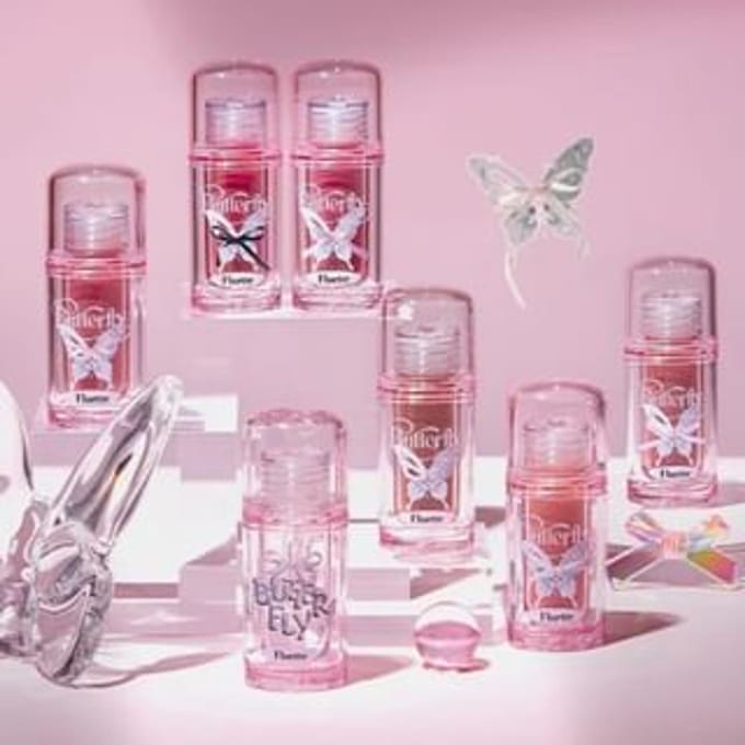 FLORTTE - Twin Butterfly Series Lip Serum (P00-P06) #P03 Cold Peach - 1.9g
