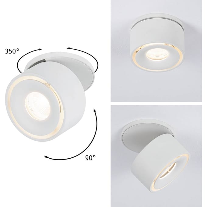 Paulmann 93372 Spircle LED-inbouwlamp LED LED vast ingebouwd 8 W Wit
