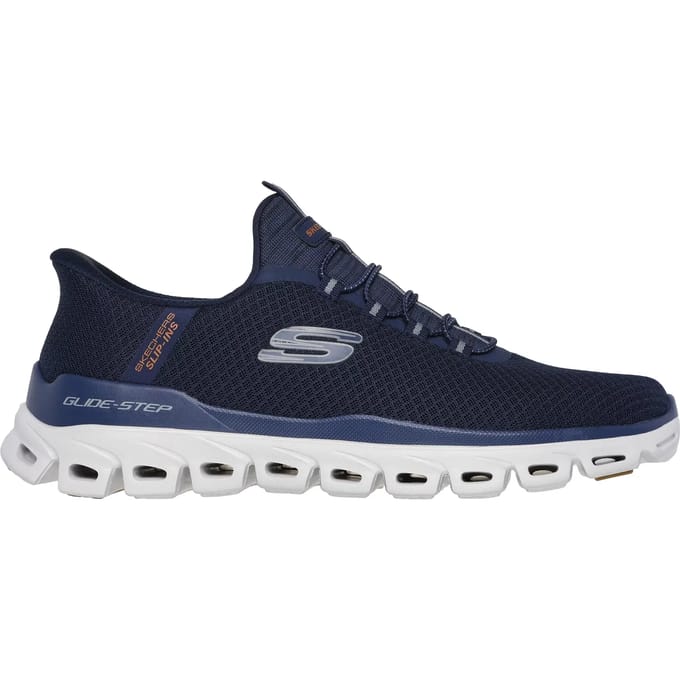 Skechers Glide-Step - Noxus Heren Instappers - Navy