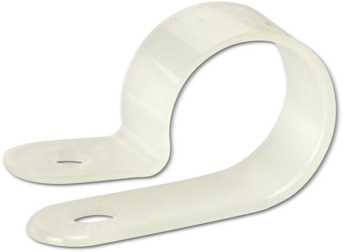 KSS kabelklem van polyamide 6.6, natuur, bundeldiameter 19,4, bevestigingsgat 4,8, 1 stuk