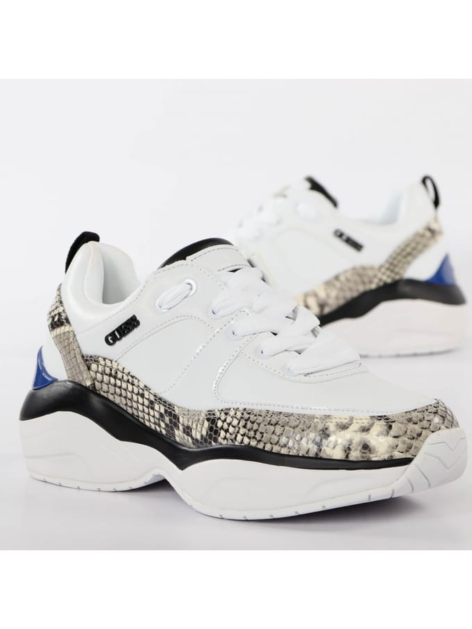 Guess damessneakers van pythonleer