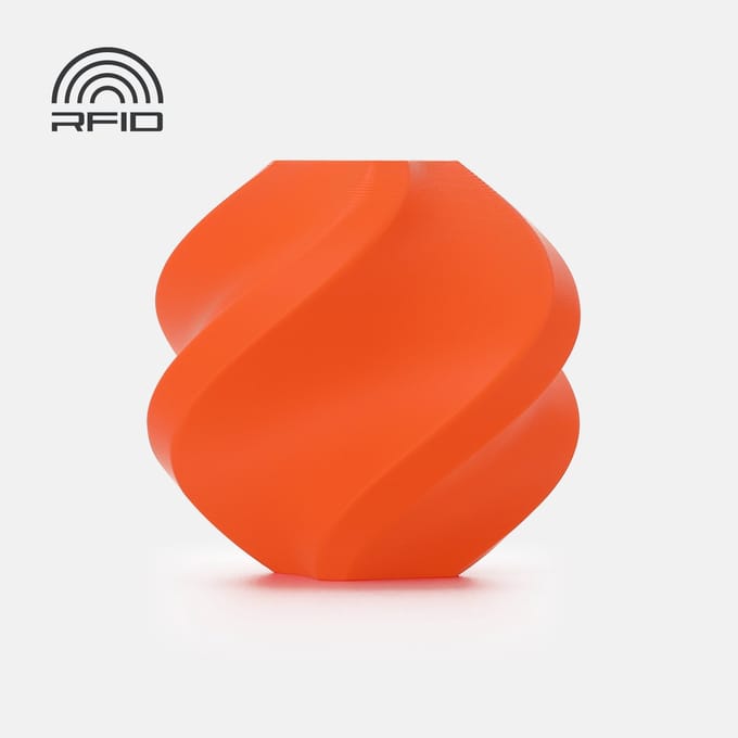 Bambu Lab PLA Tough+ Orange met spoel 1.75mm