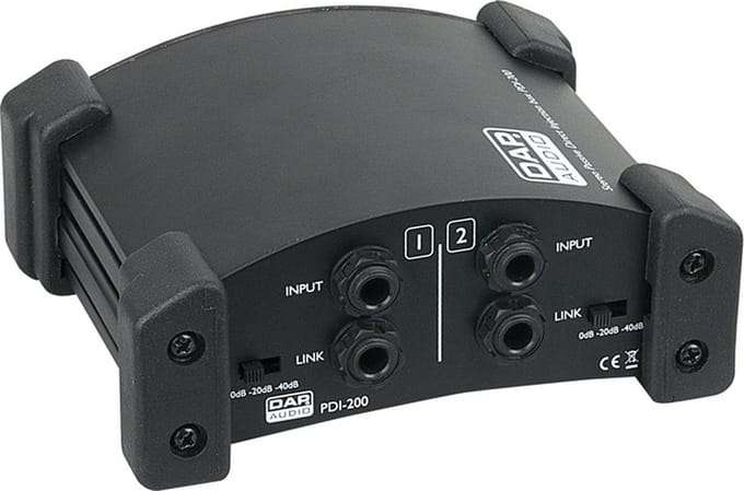 Stereo Passieve DI Box DAP PDI-200
