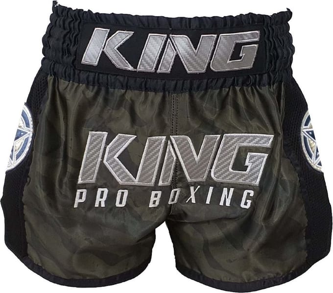 King Pro Boxing KPB PRO STAR 1 Camo Muay Thai Short - XXL