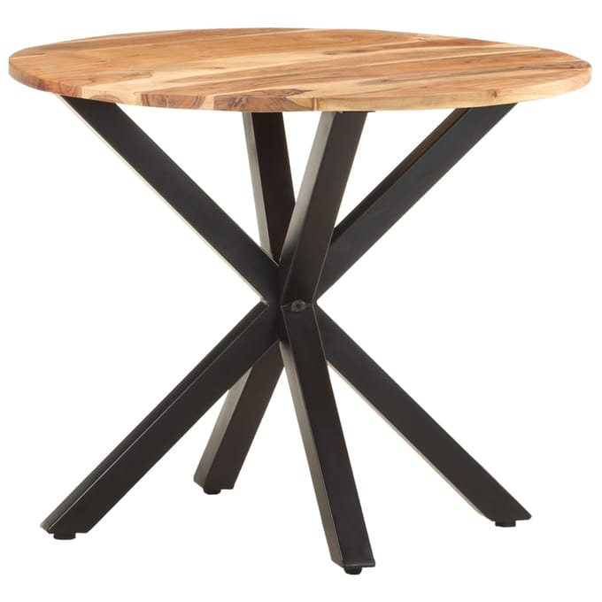 vidaXL - Bijzettafel - 68x68x56 - cm - massief - acaciahout