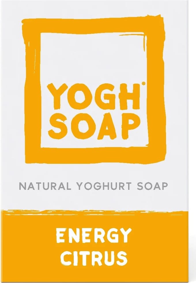 Yogh soap - energy citrus - zeep - energie - zeepblok - 100g