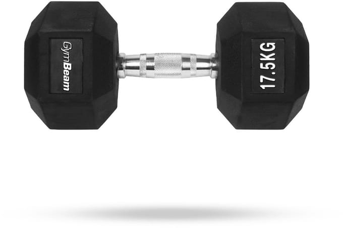 GymBeam Zeshoekige halter 17.5 kg