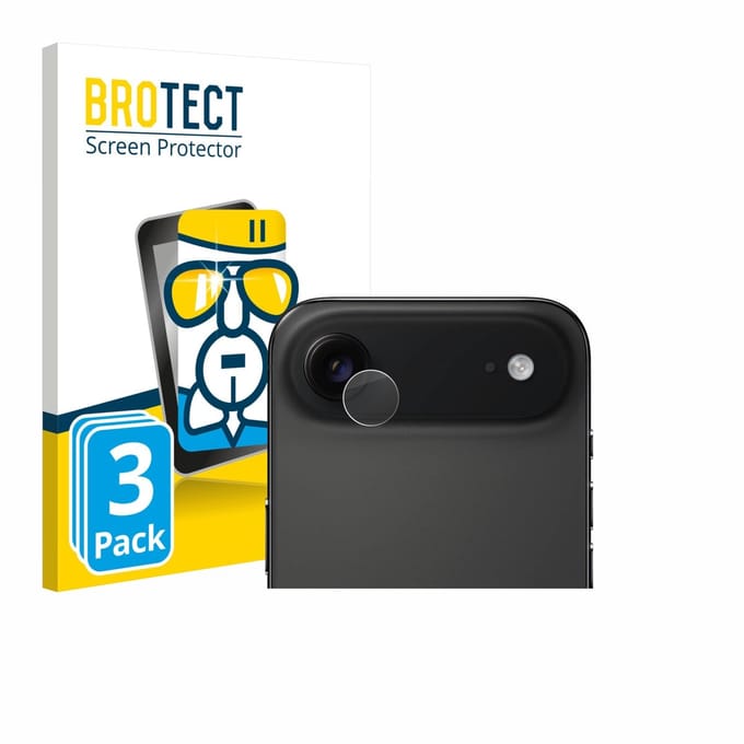 Screenprotector 3 Stuks voor Apple iPhone Air (ALLEEN Camera Lens) Beschermglas transparant